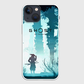 Чехол для iPhone 13 mini с принтом Ghost of Tsushima в Курске,  |  | ghost of tsushima | игра | лес | природа | рисунок | самурай