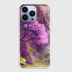 Чехол для iPhone 13 Pro с принтом Ghost of Tsushima в Курске,  |  | ghost of tsushima | игра | лес | природа | рисунок