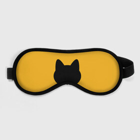 Маска для сна 3D с принтом Мордочка коти в Курске, внешний слой — 100% полиэфир, внутренний слой — 100% хлопок, между ними — поролон |  | арт | вектор | кот | котёнок | кошка | оранжевый | рисунок | силуэт | тёмный | чёрный