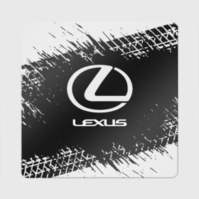 Магнит виниловый Квадрат с принтом LEXUS / ЛЕКСУС в Курске, полимерный материал с магнитным слоем | размер 9*9 см, закругленные углы | auto | lexus | logo | moto | symbol | авто | автомобиль | гонки | лексус | лого | логотип | логотипы | марка | машина | мото | символ | символы