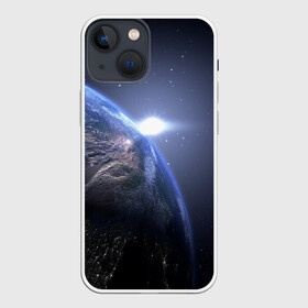 Чехол для iPhone 13 mini с принтом Earth в Курске,  |  | cosmos | earth | planet | space | star | sun | звезда | земля | космос | планета | солнце