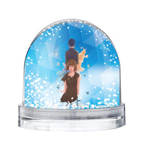 Снежный шар с принтом Life is Strange! в Курске, Пластик | Изображение внутри шара печатается на глянцевой фотобумаге с двух сторон | art | арт | графика | игры | макс | хлоя