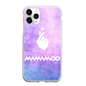 Чехол для iPhone 11 Pro матовый с принтом Mamamoo в Курске, Силикон |  | cute | heat | k pop | korean | mamamoo | жест | кпоп | мамаму | милый | сердце