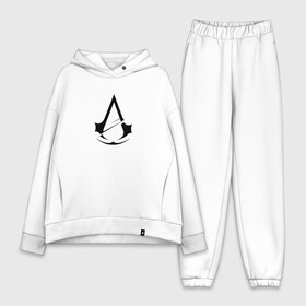 Женский костюм хлопок Oversize с принтом Assassins Creed в Курске,  |  | logo | игра