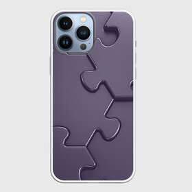 Чехол для iPhone 13 Pro Max с принтом Puzzles в Курске,  |  | Тематика изображения на принте: puzzles | геометрические пазлы | крупные пазлы | модные пазлы | пазл | пазлы