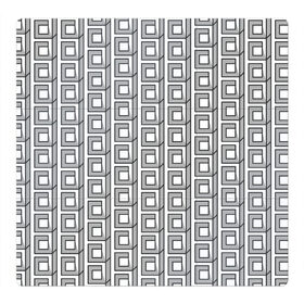 Магнитный плакат 3Х3 с принтом Архитектура в Курске, Полимерный материал с магнитным слоем | 9 деталей размером 9*9 см | архитектура | бетон | брутализм | геометрия | квадраты | кубизм | кубы | паттерн | хрущевки