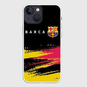 Чехол для iPhone 13 mini с принтом BARCELONA   БАРСЕЛОНА в Курске,  |  | barca | barcelona | barsa | barselona | fcb | logo | messi | барса | барселона | знак | клуб | лого | логотип | логотипы | месси | символ | символы | футбол | футбольная | футбольный