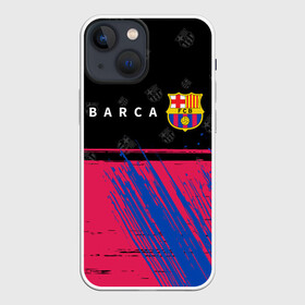 Чехол для iPhone 13 mini с принтом BARCELONA   БАРСЕЛОНА в Курске,  |  | barca | barcelona | barsa | barselona | fcb | logo | messi | барса | барселона | знак | клуб | лого | логотип | логотипы | месси | символ | символы | футбол | футбольная | футбольный