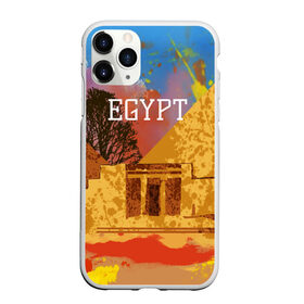 Чехол для iPhone 11 Pro матовый с принтом Египет(Пирамида Хеопса) в Курске, Силикон |  | Тематика изображения на принте: egypt | египет | пирамида хеопса | пирамиды | туристические
