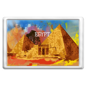 Магнит 45*70 с принтом Египет(Пирамида Хеопса) в Курске, Пластик | Размер: 78*52 мм; Размер печати: 70*45 | egypt | египет | пирамида хеопса | пирамиды | туристические