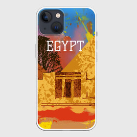 Чехол для iPhone 13 с принтом Египет(Пирамида Хеопса) в Курске,  |  | Тематика изображения на принте: egypt | египет | пирамида хеопса | пирамиды | туристические