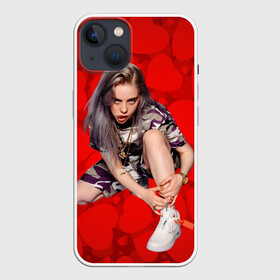 Чехол для iPhone 13 с принтом Billie Eilish(Билли Айлиш) в Курске,  |  | bad guy | billie eilish | билли айлиш | музыка | популярная музыка