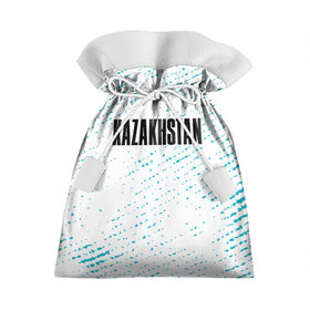 Подарочный 3D мешок с принтом KAZAKHSTAN / КАЗАХСТАН в Курске, 100% полиэстер | Размер: 29*39 см | Тематика изображения на принте: 