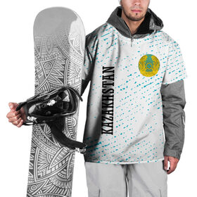 Накидка на куртку 3D с принтом KAZAKHSTAN / КАЗАХСТАН в Курске, 100% полиэстер |  | 