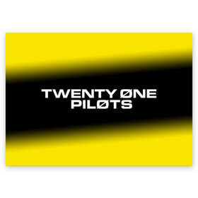 Поздравительная открытка с принтом TWENTY ONE PILOTS / 21 PILOTS в Курске, 100% бумага | плотность бумаги 280 г/м2, матовая, на обратной стороне линовка и место для марки
 | logo | music | one | pilots | rock | symbol | top | twenty | twentyonepilots | ван | группа | лого | логотип | логотипы | музыка | пилотс | рок | символ | символы | твенти | топ