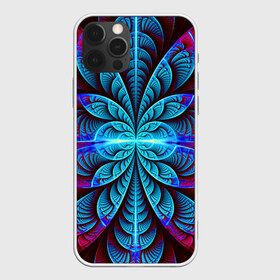 Чехол для iPhone 12 Pro Max с принтом Morfius в Курске, Силикон |  | abstraction | fractal | glow | pattern | symmetry | абстракция | свечение | симметрия | узор | фрактал