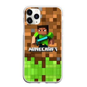 Чехол для iPhone 11 Pro Max матовый с принтом Minecraft logo heroes в Курске, Силикон |  | Тематика изображения на принте: blox | creeper | dungeons | game | geometry | pixel | steve | алекс | герои | детям | зелень | игра | квадраты | крипер | куб | логотипы игр | майнкрафт | мальчикам | меч | мобы | персонажи | пиксель | пиксельный | подземелья