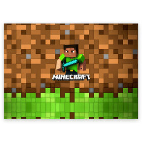 Поздравительная открытка с принтом Minecraft logo heroes в Курске, 100% бумага | плотность бумаги 280 г/м2, матовая, на обратной стороне линовка и место для марки
 | Тематика изображения на принте: blox | creeper | dungeons | game | geometry | pixel | steve | алекс | герои | детям | зелень | игра | квадраты | крипер | куб | логотипы игр | майнкрафт | мальчикам | меч | мобы | персонажи | пиксель | пиксельный | подземелья