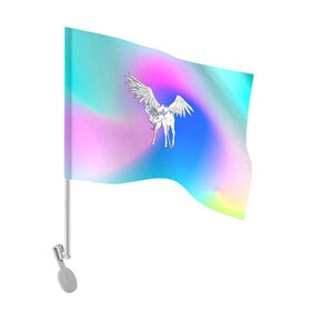 Флаг для автомобиля с принтом Пегас Гелиос в Курске, 100% полиэстер | Размер: 30*21 см | anime | luna | princess | sailor moon | wings | ангел | градиент | детям | единорог | звезды | конь | красивый | крылья | лошадка | луна | любовь | марс | мифический | небеса | перья | радуга | сейлор мун | сказочный | токио