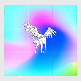 Магнитный плакат 3Х3 с принтом Пегас Гелиос в Курске, Полимерный материал с магнитным слоем | 9 деталей размером 9*9 см | anime | luna | princess | sailor moon | wings | ангел | градиент | детям | единорог | звезды | конь | красивый | крылья | лошадка | луна | любовь | марс | мифический | небеса | перья | радуга | сейлор мун | сказочный | токио