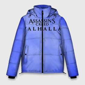 Мужская зимняя куртка 3D с принтом Assassins Creed Valhalla в Курске, верх — 100% полиэстер; подкладка — 100% полиэстер; утеплитель — 100% полиэстер | длина ниже бедра, свободный силуэт Оверсайз. Есть воротник-стойка, отстегивающийся капюшон и ветрозащитная планка. 

Боковые карманы с листочкой на кнопках и внутренний карман на молнии. | eivor | valhalla | vikings | вальгалла | вальхалла | викинги | эйвор