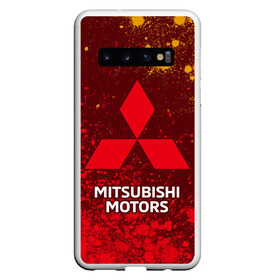 Чехол для Samsung Galaxy S10 с принтом MITSUBISHI МИТСУБИСИ в Курске, Силикон | Область печати: задняя сторона чехла, без боковых панелей | Тематика изображения на принте: auto | lancer | logo | mitsubishi | mitsubisi | moto | motors | outlander | pajero | sport | авто | аутлендер | лансер | лого | логотип | марка | митсубиси | митсубиши | мото | моторс | паджеро | серия | символ | символы | спорт | ьшеыгишырш