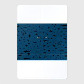 Магнитный плакат 2Х3 с принтом Fish в Курске, Полимерный материал с магнитным слоем | 6 деталей размером 9*9 см | Тематика изображения на принте: dolphin | fish | killer whale | see life | shark | акула | дельфин | касатка | морские обитатели | рыба