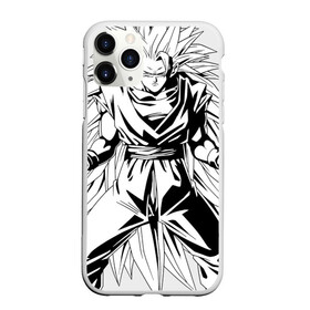 Чехол для iPhone 11 Pro Max матовый с принтом Dragon Ball Z в Курске, Силикон |  | Тематика изображения на принте: dragon ball z | goku super saiyan | аниме | драгон бол | манга | сон гоку