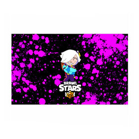 Бумага для упаковки 3D с принтом Brawl Stars/Колетта в Курске, пластик и полированная сталь | круглая форма, металлическое крепление в виде кольца | bibi | crow | koletta | leon | nita | sandy | wings | бравл старс | брызги | герои | девочкам | демон | детям | единорог | звезда | звездные | колетт | краска | крылья | леон | логотипы игр | неоновые | персонажи | сенди