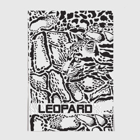 Постер с принтом Leopard в Курске, 100% бумага
 | бумага, плотность 150 мг. Матовая, но за счет высокого коэффициента гладкости имеет небольшой блеск и дает на свету блики, но в отличии от глянцевой бумаги не покрыта лаком | дикий | животные | кошка | леопард | пятна