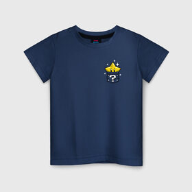 Детская футболка хлопок с принтом MARIO STAR в Курске, 100% хлопок | круглый вырез горловины, полуприлегающий силуэт, длина до линии бедер | luigi | mario | super | super mario | братья марио | денди | луиджи | марио | марио денди | супер марио
