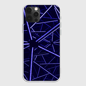 Чехол для iPhone 12 Pro Max с принтом BlueGANG в Курске, Силикон |  | abstraction | blue | forms | glow | led | neon | абстракция | неон | светодиод | свечение | синий | формы
