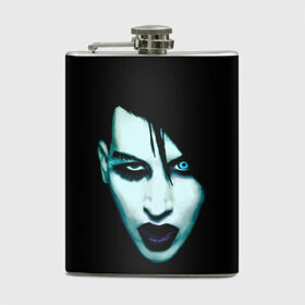 Фляга с принтом Marilyn Manson в Курске, металлический корпус | емкость 0,22 л, размер 125 х 94 мм. Виниловая наклейка запечатывается полностью | goth | gothic | manson | marilyn | metal | mm | music | rock | гот | готы | метал | мэнсон | мэрилин | рок