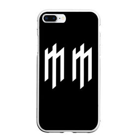 Чехол для iPhone 7Plus/8 Plus матовый с принтом Marilyn Manson в Курске, Силикон | Область печати: задняя сторона чехла, без боковых панелей | goth | gothic | manson | marilyn | metal | mm | music | rock | гот | готы | метал | мэнсон | мэрилин | рок