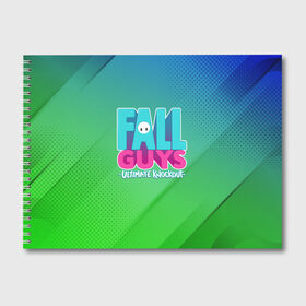 Альбом для рисования с принтом FALL GUYS в Курске, 100% бумага
 | матовая бумага, плотность 200 мг. | Тематика изображения на принте: fal | fall | fallguys | guys | knockout | ultimate | гайс | фалл | фол | фолгайс | фолл | фоллгайс