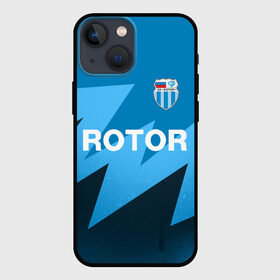 Чехол для iPhone 13 mini с принтом РОТОР Волгоград в Курске,  |  | fc | football club | rotor | rotor volgograd | sport | vlg | volgograd | волгоград | ротор | ротор волгоград | униформа | фирменные цвета | фк | форма | футбольная | футбольная форма ротор