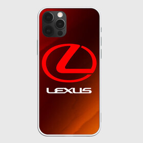 Чехол для iPhone 12 Pro Max с принтом LEXUS ЛЕКСУС в Курске, Силикон |  | Тематика изображения на принте: 