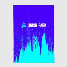Постер с принтом LINKIN PARK / ЛИНКИН ПАРК в Курске, 100% бумага
 | бумага, плотность 150 мг. Матовая, но за счет высокого коэффициента гладкости имеет небольшой блеск и дает на свету блики, но в отличии от глянцевой бумаги не покрыта лаком | linkin | linkinpark | logo | lp | music | park | rock | линкин | линкинпарк | лого | логотип | логотипы | лп | музыка | парк | рок | символ