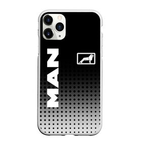 Чехол для iPhone 11 Pro Max матовый с принтом MAN в Курске, Силикон |  | man | man logo | man значок | man лого | man логотип | водитель | грузовик | грузовой | дальнобойщик | ман | ман значок | ман лого | ман логотип | фура | шофер