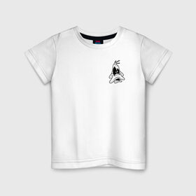 Детская футболка хлопок с принтом Даффи Дак в Курске, 100% хлопок | круглый вырез горловины, полуприлегающий силуэт, длина до линии бедер | daffy duck | looney tunes | vdzabma | даффи дак | луни тюнз