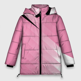 Женская зимняя куртка 3D с принтом SPORT WEAR PINK в Курске, верх — 100% полиэстер; подкладка — 100% полиэстер; утеплитель — 100% полиэстер | длина ниже бедра, силуэт Оверсайз. Есть воротник-стойка, отстегивающийся капюшон и ветрозащитная планка. 

Боковые карманы с листочкой на кнопках и внутренний карман на молнии | abstraction | geometry | neon | sport | sport wear | texture | абстракция | брызги | геометрия | краски | красный | линии | неон | неоновый | полосы | розовый | соты | спорт | спортивная одежда | спортивная форма | текстура