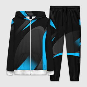 Женский костюм 3D с принтом SPORT WEAR BLUE в Курске,  |  | abstraction | geometry | neon | sport | sport wear | texture | абстракция | брызги | геометрия | краски | красный | линии | неон | неоновый | полосы | синий | соты | спорт | спортивная одежда | спортивная форма | текстура