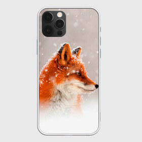 Чехол для iPhone 12 Pro Max с принтом Лиса и снег в Курске, Силикон |  | fox | foxy | животные | звери | зима | зимняя | лиса | лисичка | лисы | природа | снег | снежная