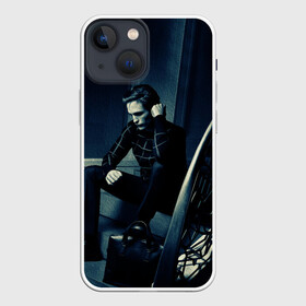 Чехол для iPhone 13 mini с принтом Роберт Паттинсон в Курске,  |  | batman | devil all the time | robert pattinson | the batman | twilight | бетмен | бэтмен | дьявол всегда здесь | роберт паттинсон | сумерки