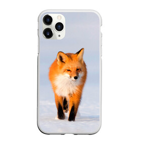 Чехол для iPhone 11 Pro Max матовый с принтом FOX AND SNOW в Курске, Силикон |  | fox | foxy | животные | звери | зима | зимняя | лиса | лисичка | лисы | природа | снег | снежная