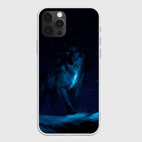 Чехол для iPhone 12 Pro Max с принтом Зимний волк в Курске, Силикон |  | wolf | wolfs | волк | волки | волчара | животные | звери | зима | лес | природа | снег