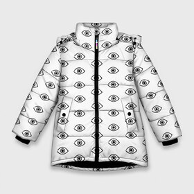 Зимняя куртка для девочек 3D с принтом НОРАГАМИ в Курске, ткань верха — 100% полиэстер; подклад — 100% полиэстер, утеплитель — 100% полиэстер. | длина ниже бедра, удлиненная спинка, воротник стойка и отстегивающийся капюшон. Есть боковые карманы с листочкой на кнопках, утяжки по низу изделия и внутренний карман на молнии. 

Предусмотрены светоотражающий принт на спинке, радужный светоотражающий элемент на пуллере молнии и на резинке для утяжки. | anime | manga | noragami | аниме | бездомный бог | глаза | манга | норагами | ято
