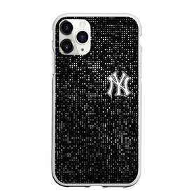 Чехол для iPhone 11 Pro Max матовый с принтом New York Yankees в Курске, Силикон |  | Тематика изображения на принте: baseball | fashion | game | glitch | new york | sport | бейсбол | игра | мода | нью йорк | спорт