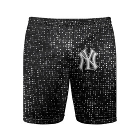 Мужские шорты спортивные с принтом New York Yankees в Курске,  |  | baseball | fashion | game | glitch | new york | sport | бейсбол | игра | мода | нью йорк | спорт