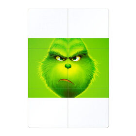 Магнитный плакат 2Х3 с принтом Гринч 3D/ The Grinch в Курске, Полимерный материал с магнитным слоем | 6 деталей размером 9*9 см | Тематика изображения на принте: the grinch | гринч | для детей | мультфильм | рождество